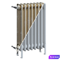 Zehnder Charleston radiators 4C 3D Model Corona