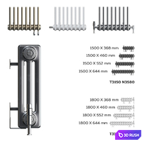 Zehnder Charleston radiators 4C 3D Model Corona