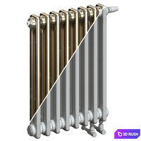 Zehnder Charleston Radiators 2C 3D Model Corona
