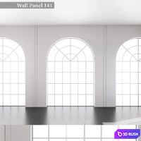 Wall Panel 141 3D Model Corona