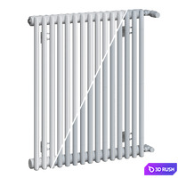 Radiators Zehnder Kleo KLV, KLH 3D Model Corona
