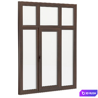 Rectangular windows, 4 sizes 3D Model Vray