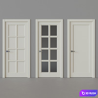 Interior door - Chalet (Sofia) 3D Model Corona
