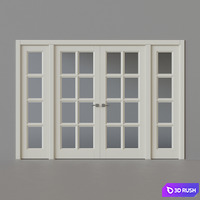 Interior door - Chalet (Sofia) 3D Model Corona
