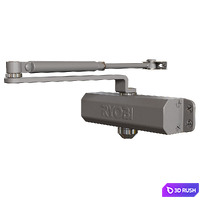 Door Closer 3D Model Corona