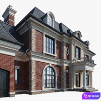 Classic house 2 3D Model Corona