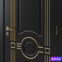 Door 157 3D Model Vray