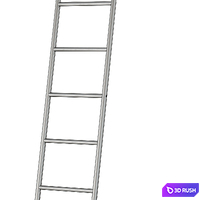 JNF STEP System Ladder 3D Model Vray, Corona