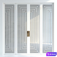 Door 18 3D Model Corona