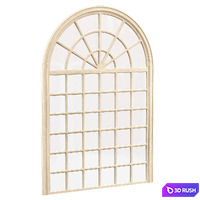 Arch windows 3D Model Corona