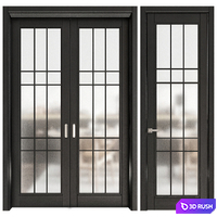 Art doors 3D Model Vray, Corona