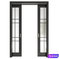 Art doors 3D Model Vray, Corona