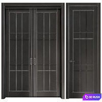 Art doors 3D Model Vray, Corona