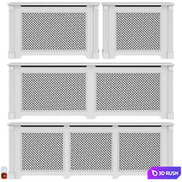 Decorative radiator screen set_08 3D Model Vray, Corona