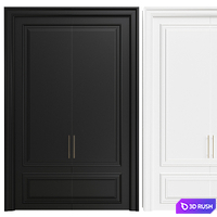 Door 118 3D Model Vray