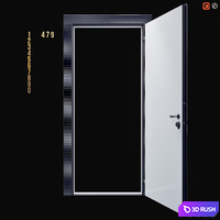 Expression-Virgin Front Door 3D Model Vray, Corona