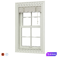 Windows 01 3D Model Vray, Corona