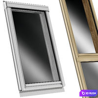 Roof windows Skylights 3D Model Vray, Corona