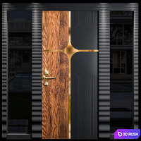 DC door vol 01 3D Model Vray, Corona