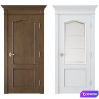 Door 446 3D Model Vray