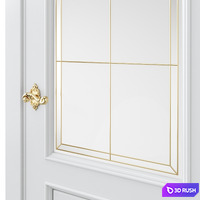 Door 446 3D Model Vray