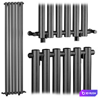 Radiators Lusso Set 3D Model Vray, Corona