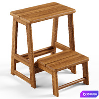 Zara Home - The folding ladder 3D Model Vray