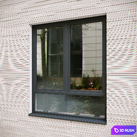 Exterior windows (optimized) v.02 3D Model Corona