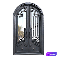 Abby Iron Doors PS2096 3D Model Corona