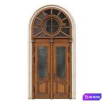 Door 54 3D Model Vray