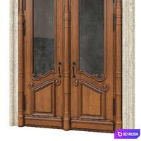 Door 54 3D Model Vray