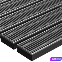 A set of water, floor convectors. 600-2000mm. 4 colors 3D Model Vray, Corona