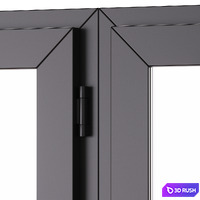 Window set 03 3D Model Vray, Corona