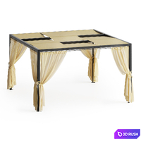 Pergola Giulio Barbieri Kube v3 3D Model Corona