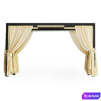 Pergola Giulio Barbieri Kube v3 3D Model Corona
