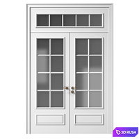 Volhovec PARIS doors 3D Model Vray, Corona