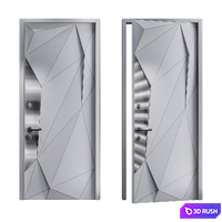 Door 05 3D Model Corona