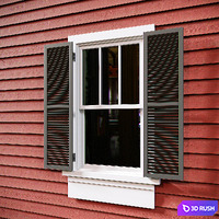 Exterior windows (optimized) v.13 / Exterior windows (optimized) v.13 3D Model Corona