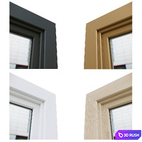 Exterior windows (optimized) v.13 / Exterior windows (optimized) v.13 3D Model Corona