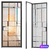5 DOORS (with details) 3D Model Corona