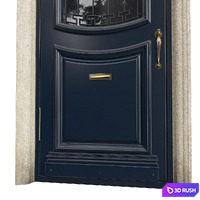 Door 67 3D Model Vray