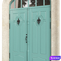 Door 68 3D Model Vray