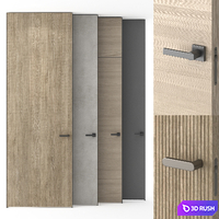 Garofoli Filomuro doors 3D Model Vray, Corona