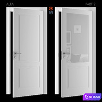 Doors Academy ALFA part 2 3D Model Vray, Corona