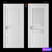 Doors Academy ALFA part 6 3D Model Vray, Corona