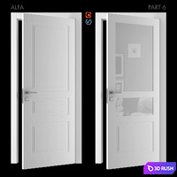 Doors Academy ALFA part 6 3D Model Vray, Corona