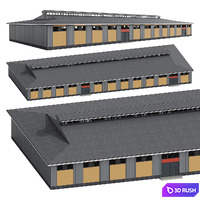 Weaving Enterprise Building 3D Model Corona
