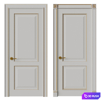 Interior doors Britanica, factory AtlasLux 3D Model Corona