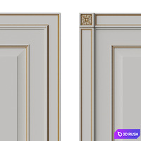 Interior doors Britanica, factory AtlasLux 3D Model Corona