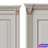 Interior doors Britanica, factory AtlasLux 3D Model Corona